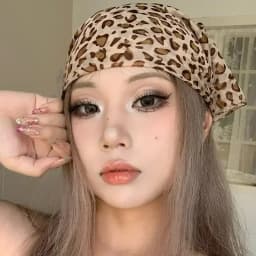 Y2K Retro Leopard Headscarf Women Girl High Quality Comfortable Fashion Headscarf Warm Versatile Party Scarf Exquisite Accessory