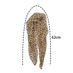 Y2K Retro Leopard Headscarf Women Girl High Quality Comfortable Fashion Headscarf Warm Versatile Party Scarf Exquisite Accessory