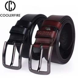 High Quality Genuine Leather Belt Luxury Designer Belts Men Belts For Men Cowskin Fashion Vintage Pin Buckle For Jeans