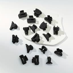 18Pcs/set Elegant Geometric Square Bow Black Small Hair Claws Clip Hairpins Barrette Headwear For Women Girls Hair Accessories