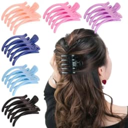 Women Big Size Simple Hair Claw Girls Hairdressing Hair Clip Crocodile Plastic Clamps Claw Clips Hairpins Hair Accessories