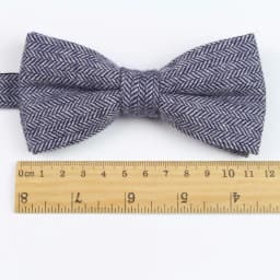 Mens Formal Wear Thick Business Bowtie Butterfly Men Dick Solid Color Wool Cravat Unisex England Style Bow Tie