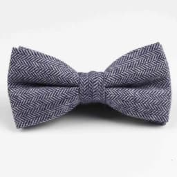 Mens Formal Wear Thick Business Bowtie Butterfly Men Dick Solid Color Wool Cravat Unisex England Style Bow Tie