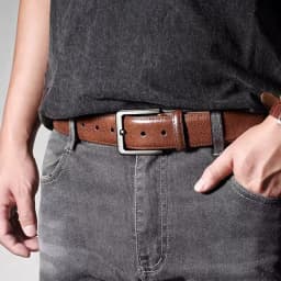 3.8cm Men's PU Leather Alloy Pin Square Buckle Belt 120 130 140cm Business Leisure Belt Old People Classic Black Brown WaistBelt