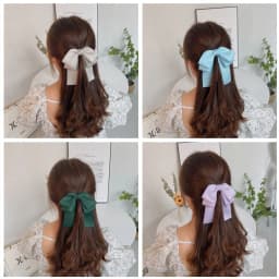 Wholesale 1Pc/lot Women's Bows Hairclip Solid Color sweet Bow Barrettes for College Girl Hairgrip for Hair Headwear Accessorries