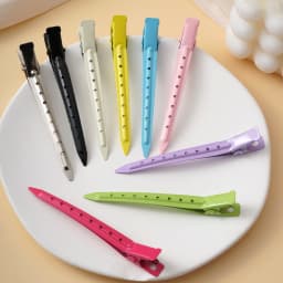 Metal Duckbill Clip Curly Hairpin Barrettes Hairstyle Hair Styling Clips Clamps Haircut Hairclip Tools Fluffy Hair Root Barrette