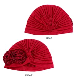 Muslim Fashion Flower Hijab Turban Ethnic Islamic Women Beanie Hat Hair Loss Chemo Headwear Head Wrap Cap Trendy Ladies Bandana