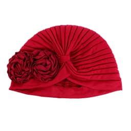 Muslim Fashion Flower Hijab Turban Ethnic Islamic Women Beanie Hat Hair Loss Chemo Headwear Head Wrap Cap Trendy Ladies Bandana
