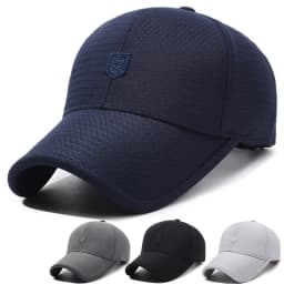Spring Summer New Mesh Baseball Cap Outdoor Sports Cap Breathable Sunshade Sunscreen Cap Simple Casual Men's Women‘s Hat