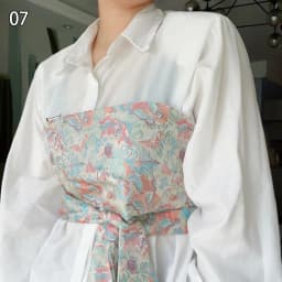 1Pc Japanese Haori Kimono Yukata Obi Belt Decor Brocade Jacquard Fabric Waistband Shirt Dress Decor Chest Wrapped Cummerbunds
