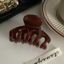 Fashion Women Hair Claw Elegant Colorful Solid Color Claw Clip Girls Hair Barrettes 7cm Hair Clips Hairs Accessories 2025 New