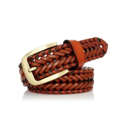 Men And Women Belt Genuine Leather Female Luxury Strap Belts Cummerbund Woven Knitted Quality High Jeans Trousers Accessories