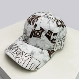 New Unisex American Vintage Letter Personal Baseball Hats Breathable Broken Style Sunshade Peaked Caps Versatile Fashion Street