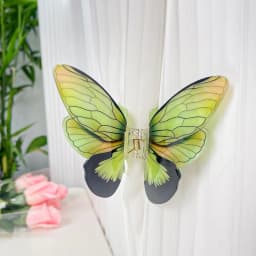 1 simulated butterfly grab clip temperament hairpin coiffit Shark clip high-grade hair accessories