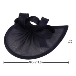 New Cocktail Tea Party Fascinator Headband Vintage Kentucky Derby Bowknot Fascinators for Wedding Women