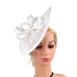 New Cocktail Tea Party Fascinator Headband Vintage Kentucky Derby Bowknot Fascinators for Wedding Women