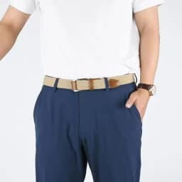 1Pcs New Luxury Men's Elastic Woven Belt Casual Sports Canvas Golf Belt Adjustable Waistband,For Men Women,For Jeans Pants Dress