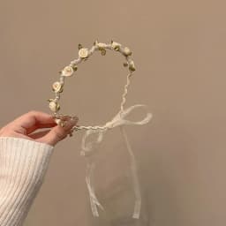 1Pcs Fashion Ribbon Bow Tassel Flower Hairbands Hair Hoops For Women Girls Party Hair Accessories