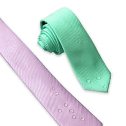 Novelty Luxury Elegant 6cm Neck Ties Solid Color Waterproof Tie Bussiness Wedding Party Gifts For Men Classic Suit Accessories