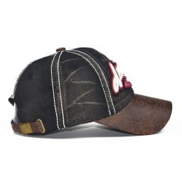 Washed Cotton Retro Baseball Cap Men Women 3D Embroidery Snapback Caps For Male Female