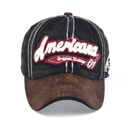 Washed Cotton Retro Baseball Cap Men Women 3D Embroidery Snapback Caps For Male Female