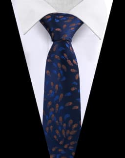 36 Color Men Ties Luxury Paisley Necktie Business Banquet Tie For Man Fashion Blue Vintage Slim Skinny Wedding Gravatas Gifts
