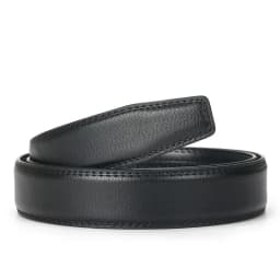 Men's Automatic Ratchet Belt Replacement Belt 3.5cm Genuine Leather Belt without Buckle for 4cm Automatic Buckle Combo Belt