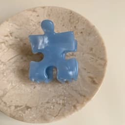 1pc New Korean style hair clip puzzle shaped gripper, small shark clip, high-end block gripper