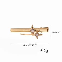 Personality Sweet Cool Spice Girl y2k Stars hair clip niche edge clip ins cool wind all hair accessories advanced sense bangs cl