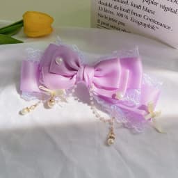Lolita Girl Bow Hair Clips Headwear Hairpins Hair Accessories Pink Claw Hair Clip Sweetg Srtyle Kawaii Hair Accesorios Jk Clips