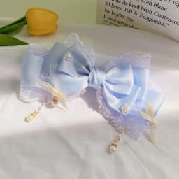 Lolita Girl Bow Hair Clips Headwear Hairpins Hair Accessories Pink Claw Hair Clip Sweetg Srtyle Kawaii Hair Accesorios Jk Clips