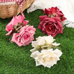AWATYR Large Simulated Flowers Hair Claw Rose Hair Clip Elegant High-Grade WomenHair Accessories Заколка Для Волос