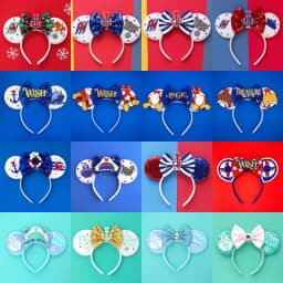 Cartoon Stitch Headbands For Women Letters Birthday Girl Hairband Kids Happy Mickey Ears Hair Accessories Adults Disney Headwear