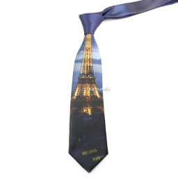 Men's Vintage Imitation Silk Ties 8cm Animal Mathematical Formula Architecture Retro Printing Necktie Party Suit Shirt Accessory