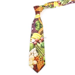 Men's Vintage Imitation Silk Ties 8cm Animal Mathematical Formula Architecture Retro Printing Necktie Party Suit Shirt Accessory