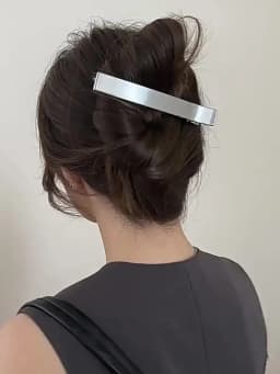 Women Elegant Hair Clips for Girls Korean Metal Hair Claws Hairpin Barrettes Bangs Duckbill Clip Ponytail Fashion Accessories