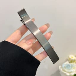 Women Elegant Hair Clips for Girls Korean Metal Hair Claws Hairpin Barrettes Bangs Duckbill Clip Ponytail Fashion Accessories