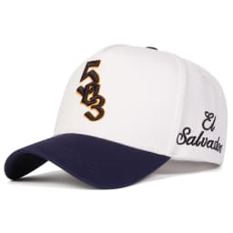 Unisex 503 Salvador Letter Embroidery Baseball Caps Spring and Autumn Outdoor Adjustable Casual Hats Sunscreen Hat