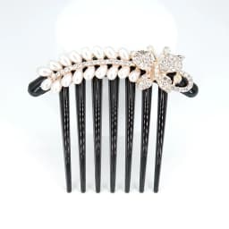 New Women Comb Clip Hairpins Rhinestone Pearl Hairclip Claws Barrettes Hair Combs Hair Maker Bun Hair Accessories Headwear