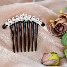 New Women Comb Clip Hairpins Rhinestone Pearl Hairclip Claws Barrettes Hair Combs Hair Maker Bun Hair Accessories Headwear