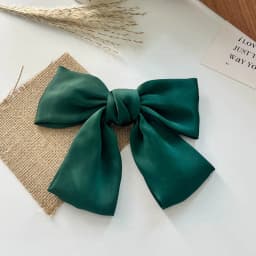 Fashion Large Ribbon Bow Hair Clips For Women Trendy Satin Bowknot Hairpins Cute Ponytail Barrettes Ladies Hair Accessories Gift