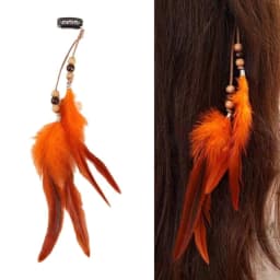 Bohemian Tassels Hair Clip Long Headband for Women Vintage Ethnic Accessory for Festivals and Parties