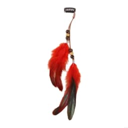 Bohemian Tassels Hair Clip Long Headband for Women Vintage Ethnic Accessory for Festivals and Parties