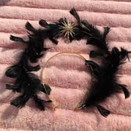 Fairy Feather Women's Headband European Style Goddess Angel Headband Performance Banquet Party Wedding Hair Decor Accessories