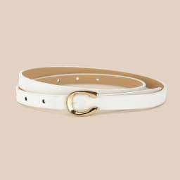 5pcs Belt Women Fashion PU Leather Thin Belts with Alloy Buckles in Solid Color Simple Pin Buckle Thin Belt For Jeans Dresses