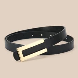 5pcs Belt Women Fashion PU Leather Thin Belts with Alloy Buckles in Solid Color Simple Pin Buckle Thin Belt For Jeans Dresses