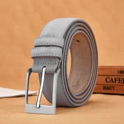 Luxury Suede Cowhide Leather Belt for women, Vintage Style Men belt 3.5cm Wide Waistband for Dresses & Jeans Unisex belt