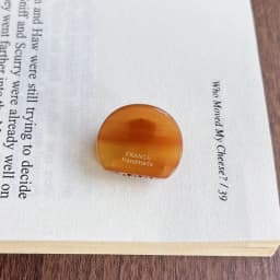 Cute little bear ear clip~Korea France simple round hair clip, small bangs clip, side clip
