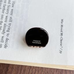 Cute little bear ear clip~Korea France simple round hair clip, small bangs clip, side clip