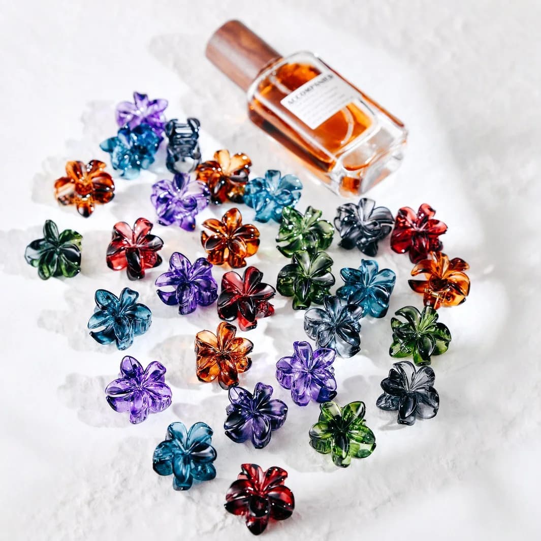 10Pcs Fashion Color Mixed Flower Mini Hair Claw Clip Clamp Hairpin Barrette Side Clip Headwear Hair Accessories For Women Girl